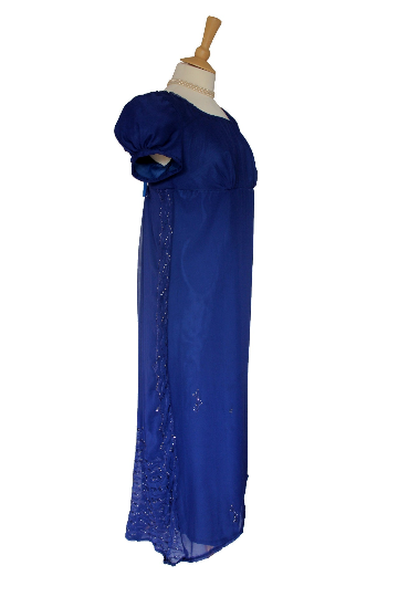 For Sale Ladies Regency Georgian Jane Austen Evening Ballgown Costume Size 12 - 14 UK Ready To Go! Image